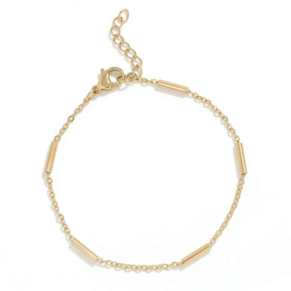 6.5"+1" Stainless Steel Satellite Bracelet