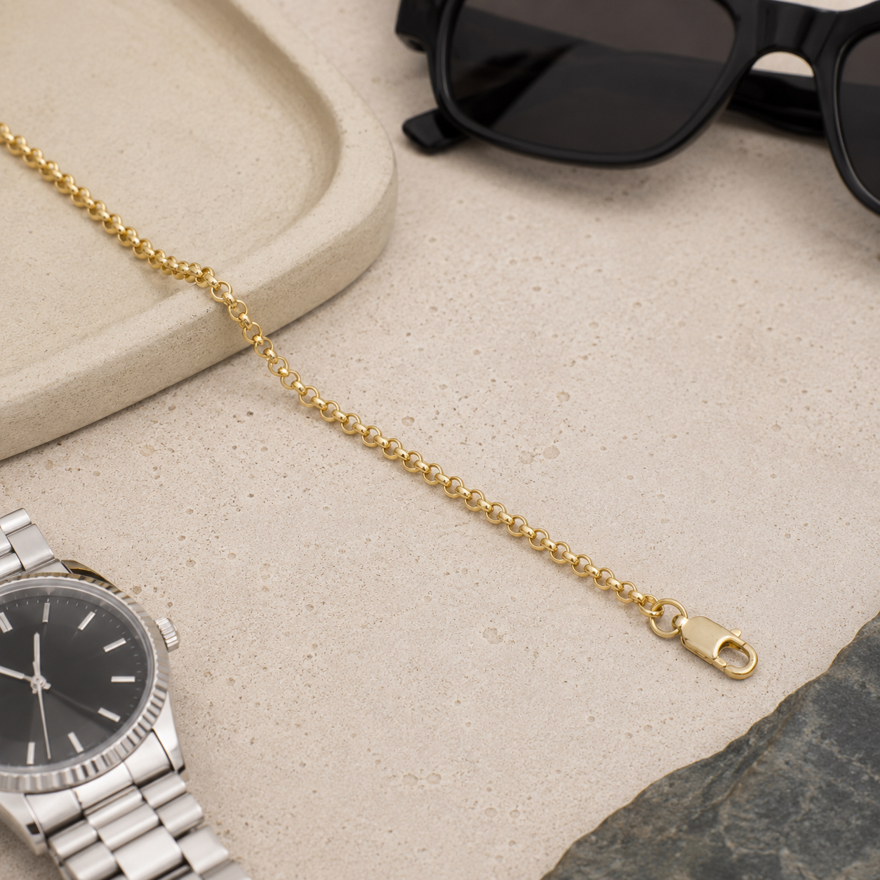 14/20 Gold Filled Rolo Chain Necklace - 2.6mm