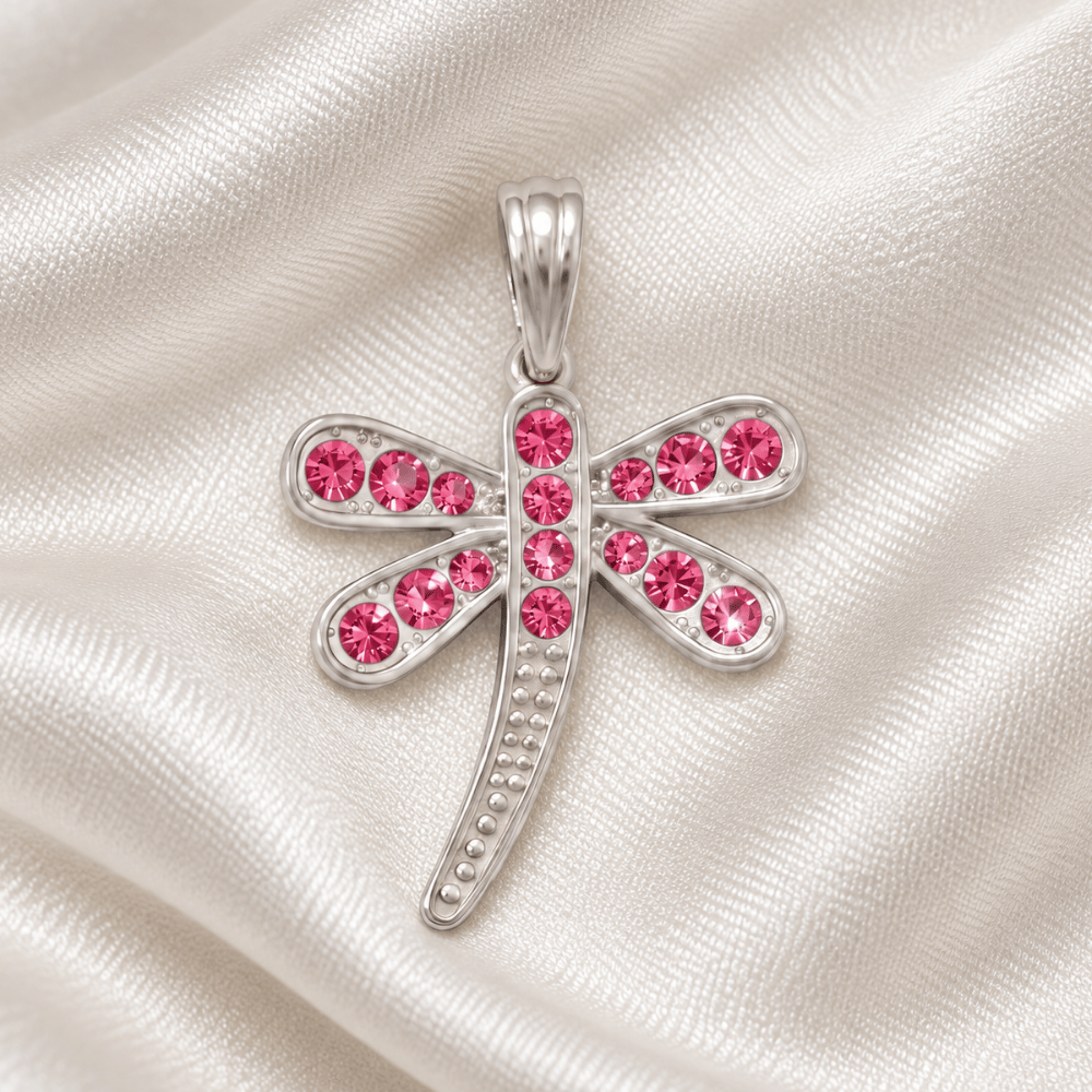 Swarovski Crystal Dragonfly Pendant