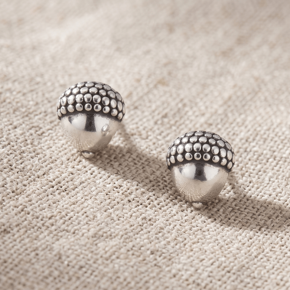 Cute Acorn Stud Earrings