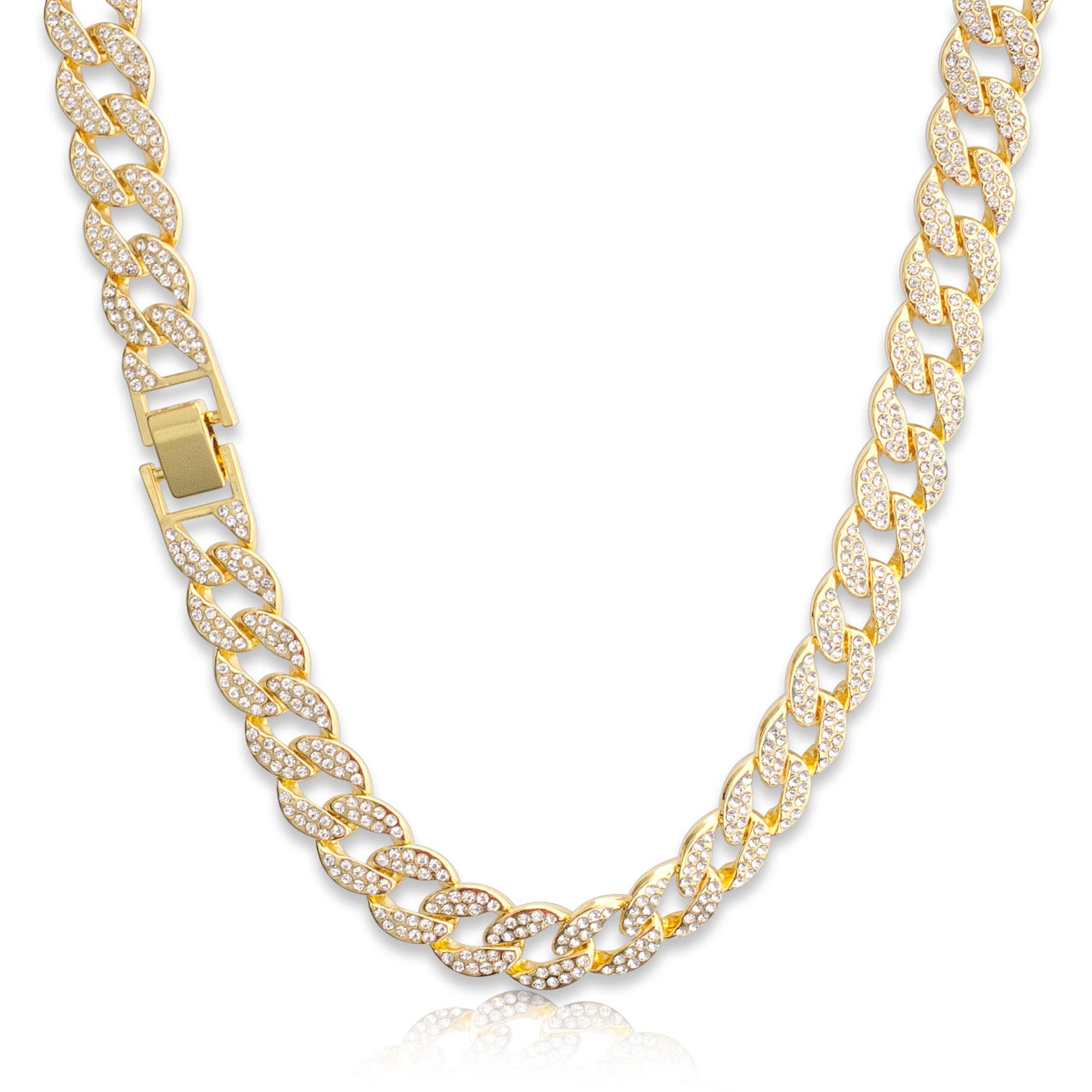 Diamond-Cut Cuban Chain - 15mm