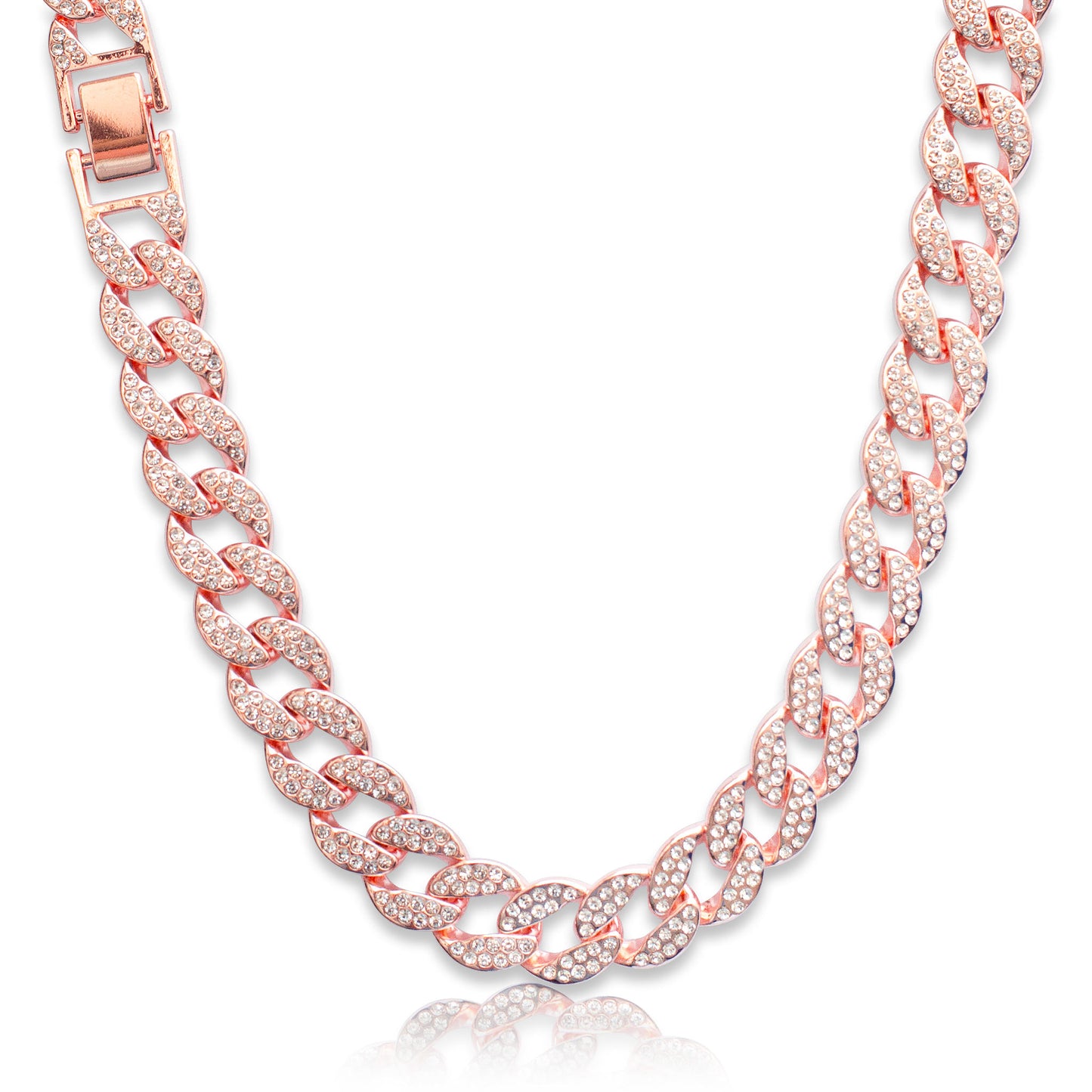 Diamond-Cut Cuban Chain - 15mm