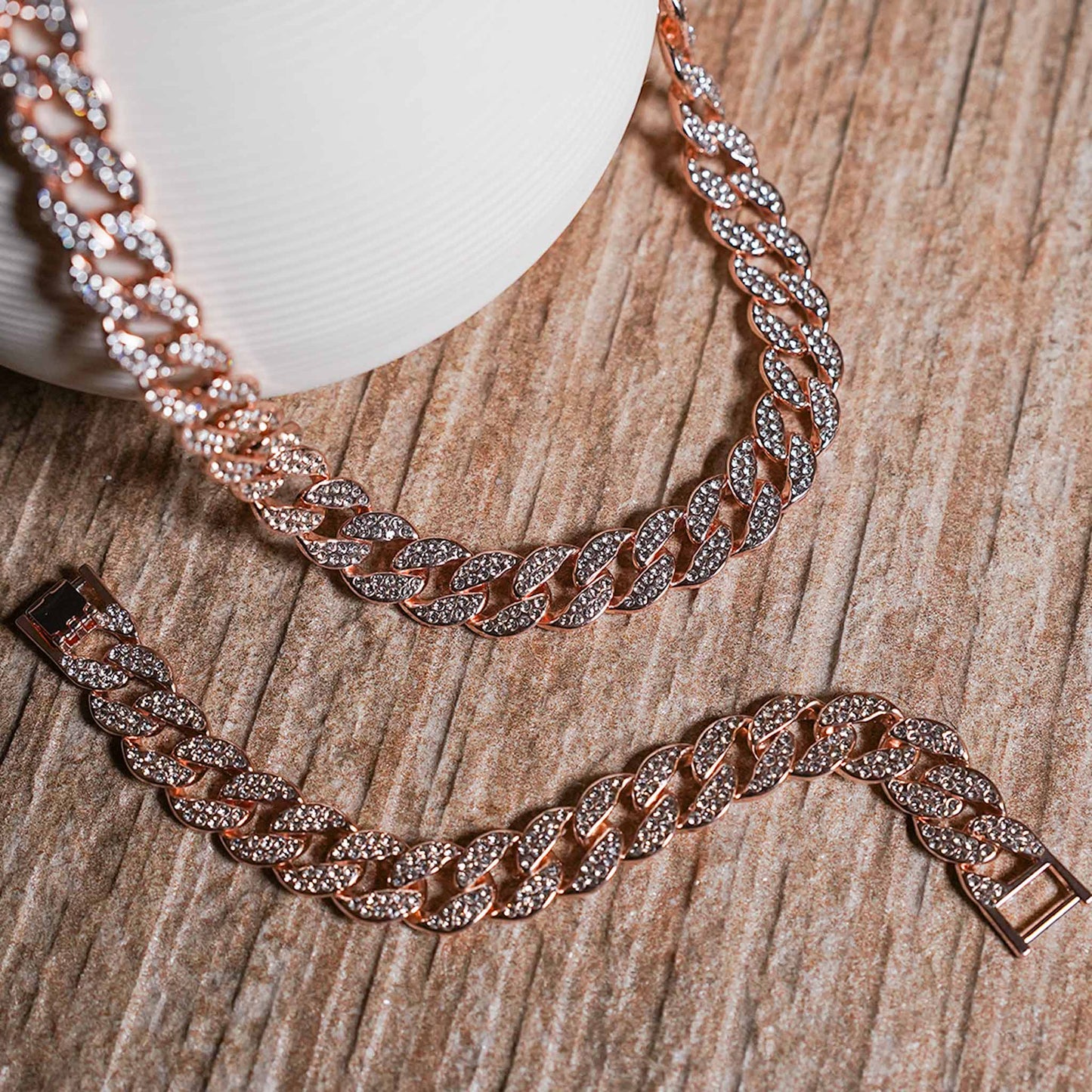 Diamond-Cut Cuban Chain - 15mm