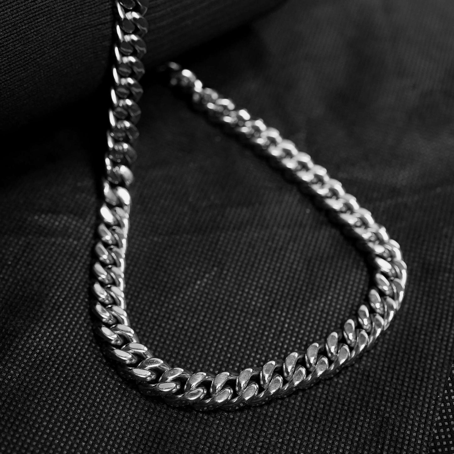 Stainless Steel Curb Link Chain & Bracelet - 12mm