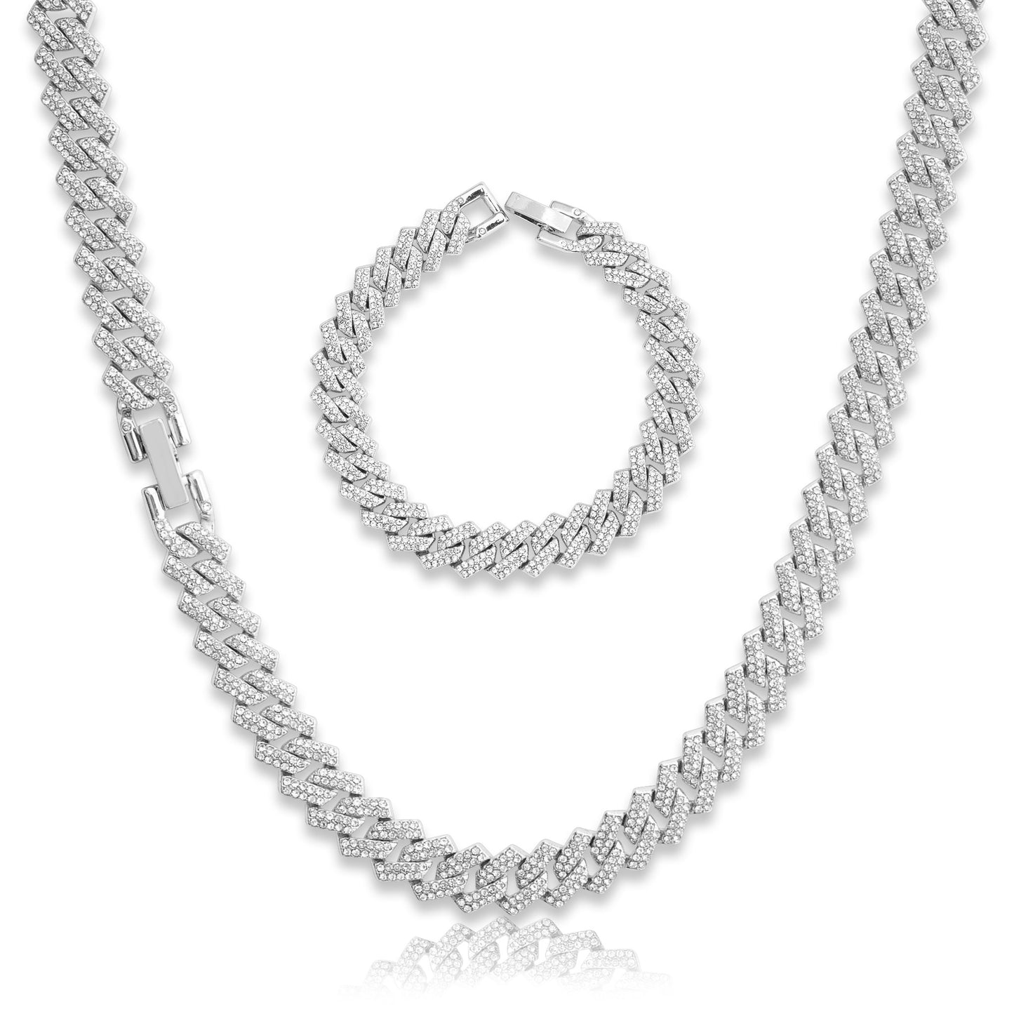 Cuban Link Curb Chain & Bracelet - 11mm